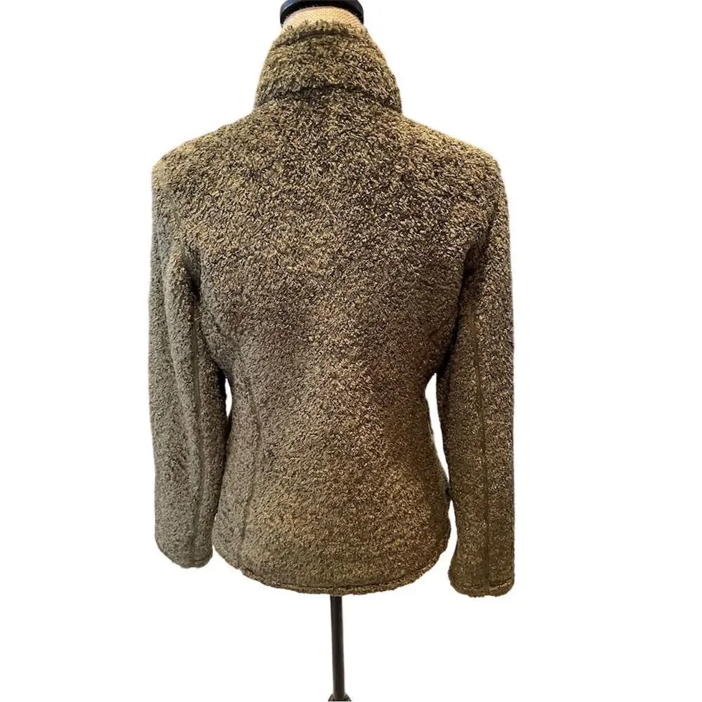 Avalanche Wear Women’s  Fleece Jacket Gold Zip-Up Size M Casual - Picture 9 of 10